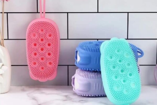Silicone Bath Scrubber for Men Women and Kids - Image 2