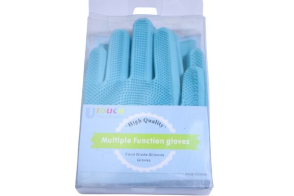 Reusable Multipurpose Silicone Washing Gloves - Image 2
