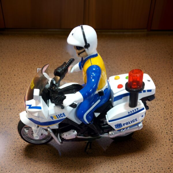 Police Patrol Bike For Kids - Image 3