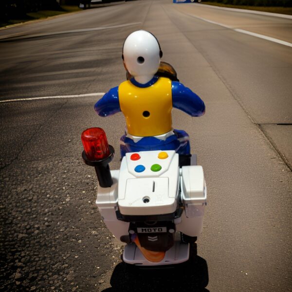 Police Patrol Bike For Kids - Image 4