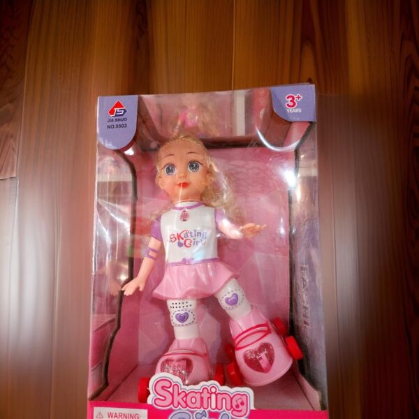 Skating Girl Doll Toy For Kids - Image 2