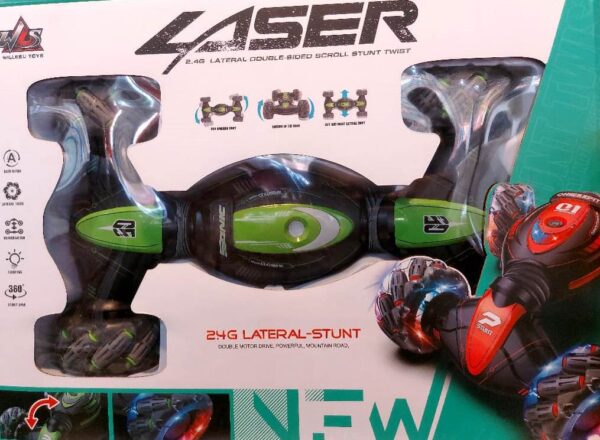 Remote Control 2.4G Stunt Laser Car - Image 2