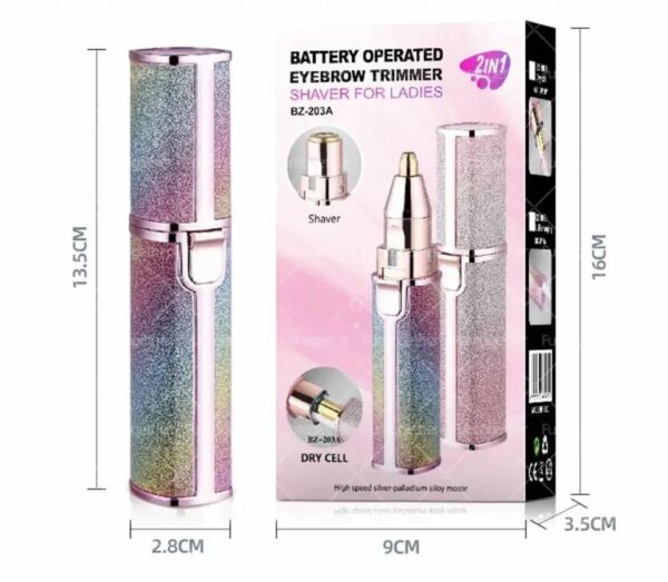 Eyebrow Trimmer Battery Operated - Image 8