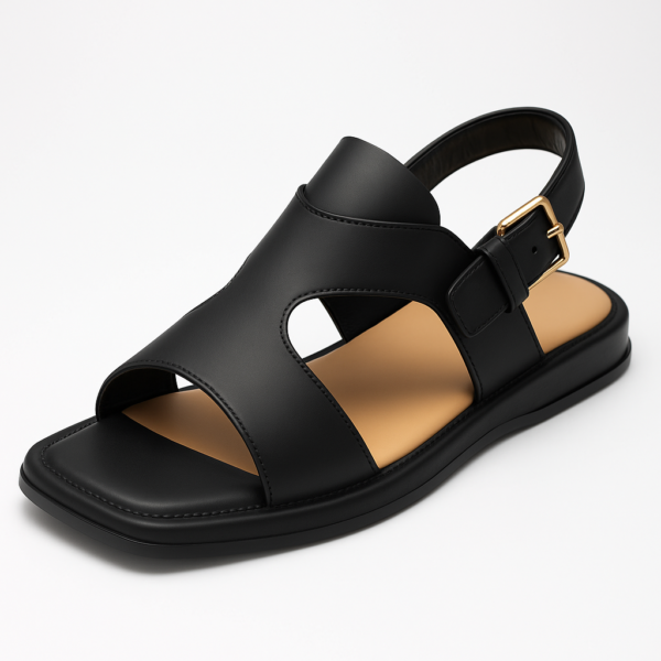 Black Panjedar Chappal
