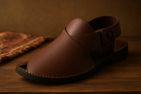 Dark Brown Gogo Charsadda Chappal